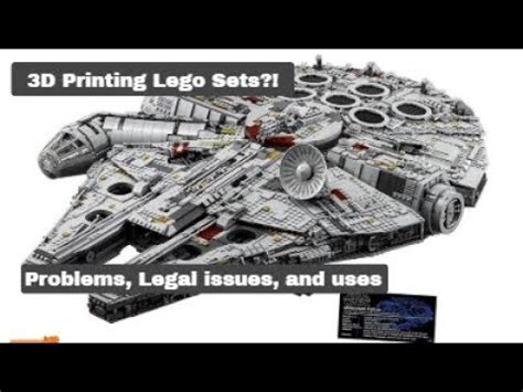 3D Printing complete LEGO compatible sets? Problems, Uses, and Legality ...