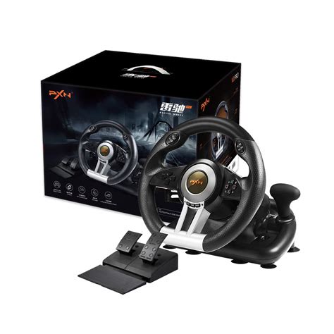 Amazon.com: PXN Racing Wheel Gaming Steering Wheel for PC, V3II 180 ...