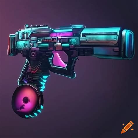 Cyberpunk gun