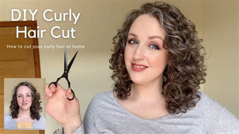 DIY CURLY HAIR CUT - UPDATED! How I cut my own curly hair. DIY Deva Cut, DIY Curl by Curl ...