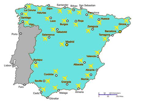 Spanish Airports Information Guide - Airports in Spain