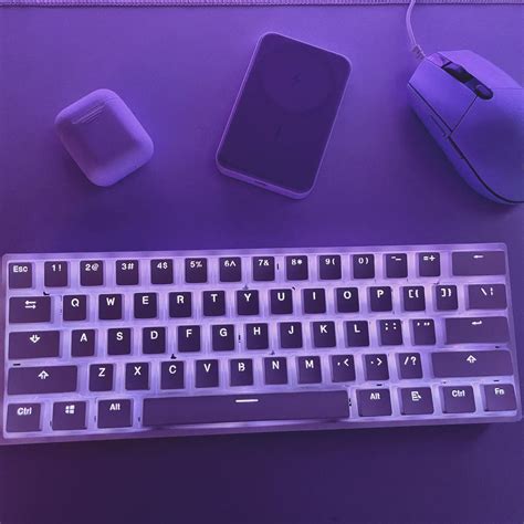 Annie on Instagram: “Finally got my pudding keycaps! 💜 Keyboard ...