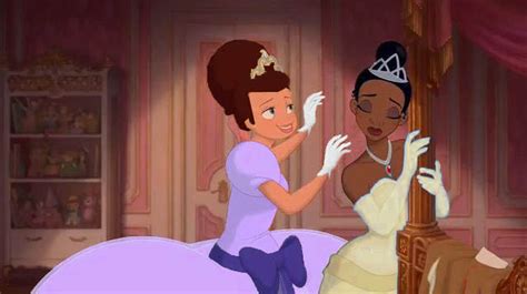 Tiana and Charlotte Change Dress Color - Disney Females Fan Art ...