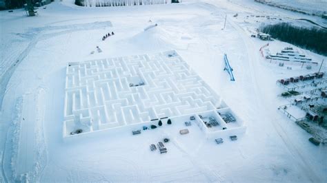 World's Largest Snow Maze Near Winnipeg Opens This Weekend | To Do Canada