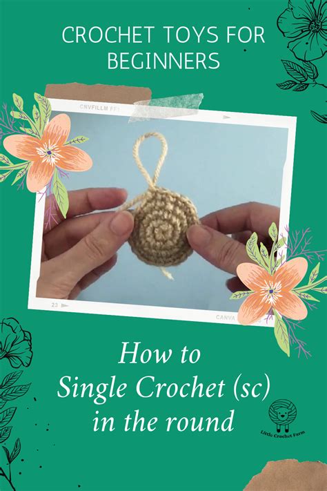 How to single crochet in the round – Artofit