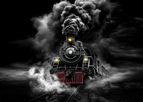 Ghost Train Digital Art by Jonathan Steele - Fine Art America