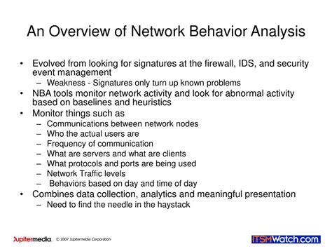 PPT - Using Network Behavior Analysis (NBA) and Service Asset and Configuration Management (SACM ...