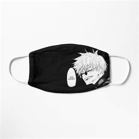 "SATORU GOJO SUPREMACY | JuJutsu Kaisen | YOU CRYING’? | Satoru Gojo" Mask by GasaiYoshi | Redbubble