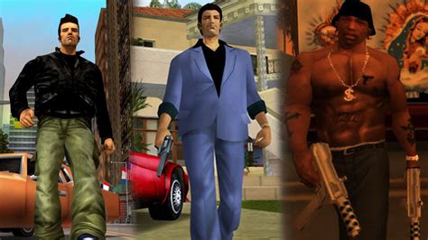 Ремастеры GTA III, Vice City и San Andreas выйдут осенью на множестве ...