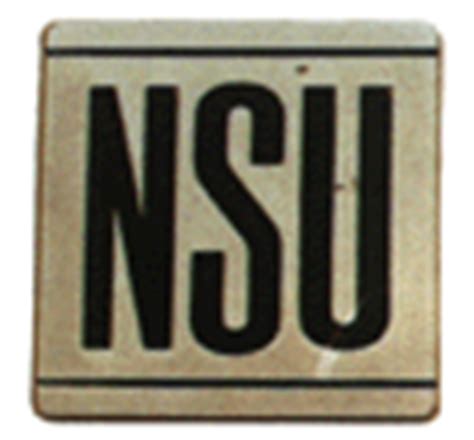 NSU specifications