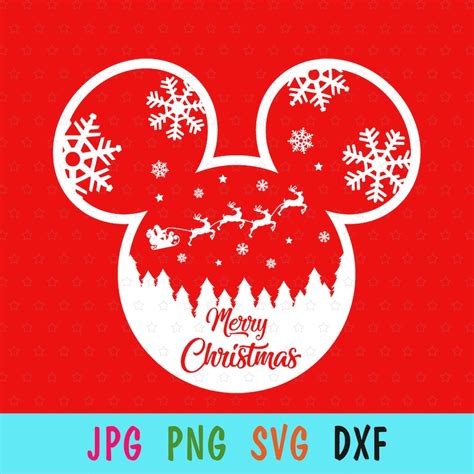 126+ Free Disney Christmas Svg Files