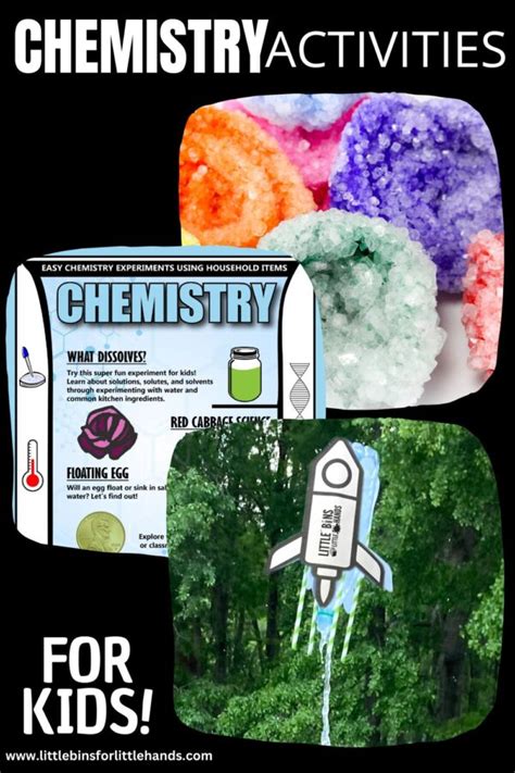 65 Amazing Chemistry Experiments for Kids - Little Bins for Little Hands