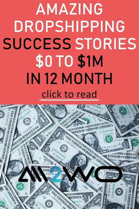 Amazing Dropshipping Success Stories - $0 to $1M in 12 Months | Success stories, Dropshipping ...