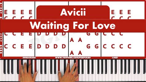 Avicii – Waiting For Love – Vocal – MARKS PIANO