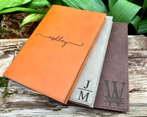 Engraved Leather Journal Journal Personalized Leather | Etsy