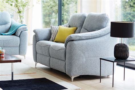 G Plan Jackson Fabric 2 Seater Sofa - Furniture World