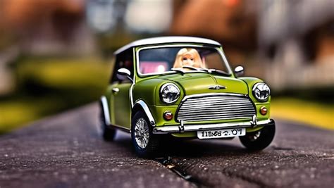 Premium Photo | Barbie toy in Mini Car