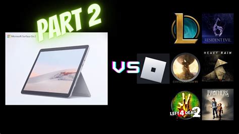 Microsoft Surface Go 2 Gaming Test In 2023 𝟕 𝐆𝐀𝐌𝐄𝐒 𝐓𝐄𝐒𝐓𝐄𝐃!!! - YouTube