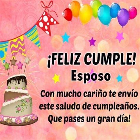 Hermosas Imagenes De Feliz Cumpleaños Para Mi Esposo | Feliz Cumple Para Ti