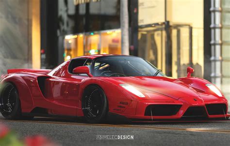 Wallpaper Auto, Machine, Ferrari, Car, Art, Ferrari Enzo, Enzo, Supercar, Concept Art, Sports ...