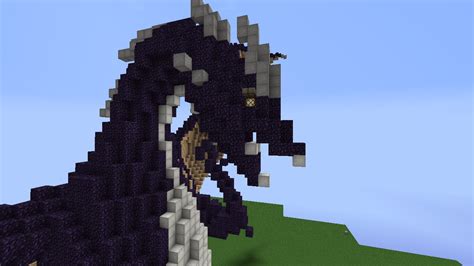 Minecraft Dragon Statue Schematic