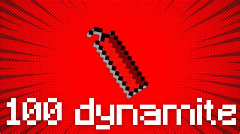 Minecraft Dynamite Mod - YouTube