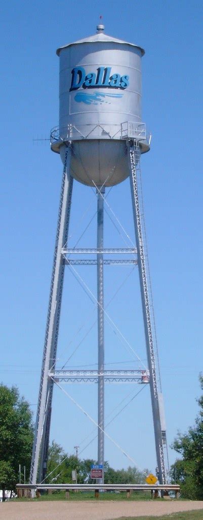 Dallas, South Dakota Water Tower | Located on United States … | Flickr