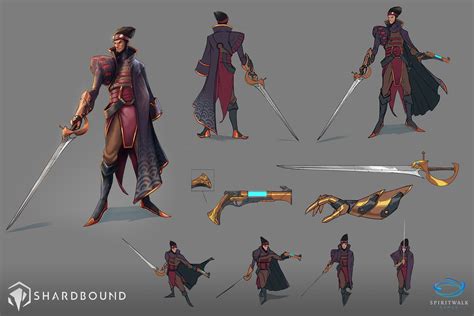 Gunblade - Shardbound, David Alvarez on ArtStation at https://www.artstation.com/artwork/965OO ...