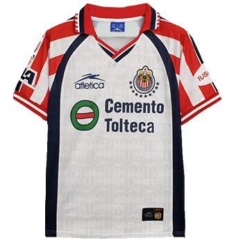 Jersey Chivas de Guadalajara Away Retro Atletica 99/00 Jersey Chivas de ...