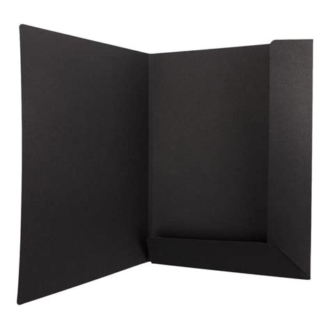 10 x Black presentation Folder A4 premium cardboard - Order now!, 11,95