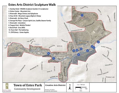 District Map - Estes Arts District