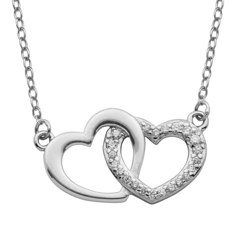 PAJ Sterling Silver Interlocking Hearts Necklace | Walmart Canada