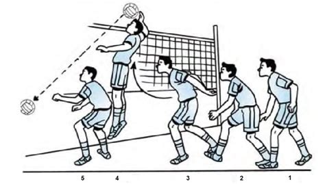 4+ Teknik Permainan Bola Voli & Penjelasannya + Gambar [LENGKAP]