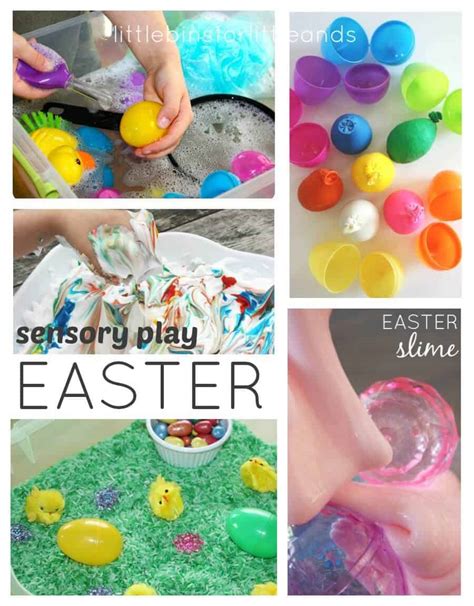 Easter Sensory Activities For Kids - Little Bins for Little Hands