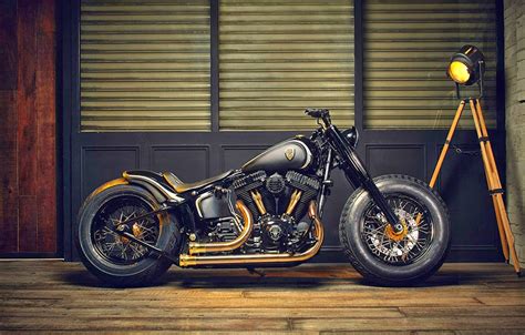 Harley Davidson Bobber | Crowned Stallion - Grease n Gas