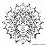 Chakra Coloring Pages  Free & Printable sketch template