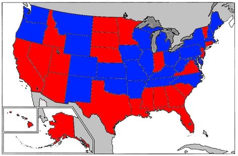 Political Maps Blog: Current Governorships Map