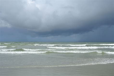 Dark Storm Over Isle of Palm, South Carolina