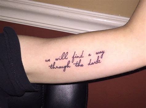 24 Beautiful Little Phrases To Tattoo On Yourself | One direction ...