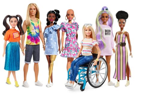 New Barbie Dolls with Vitiligo, No Hair & Prosthetic Limbs