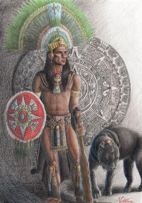 Aztec Warrior. | aztec | Arte azteca, Guerrero azteca y Cultura azteca