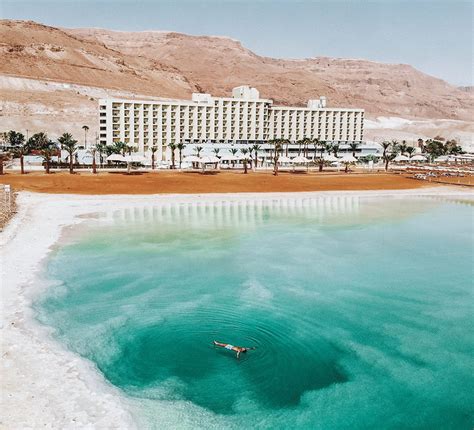 @katerinastavreva swimming in the Dead Sea #deadsea #floating #israel ...