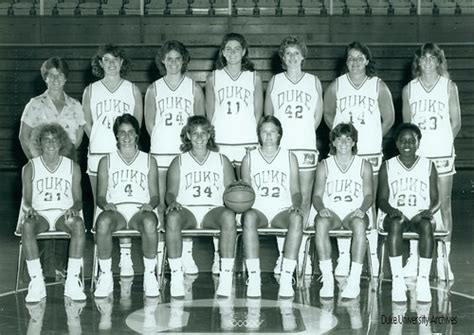 Women's Basketball Team, 1984-1985 | Repository: Duke Univer… | Flickr