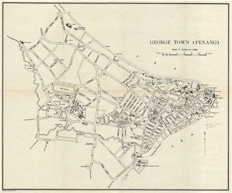 George Town (Penang).: Geographicus Rare Antique Maps