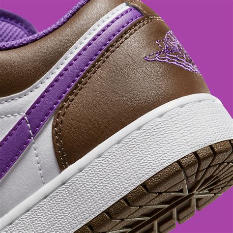 Air Jordan 1 Low "Brown/Purple" 553558-215 | SneakerNews.com