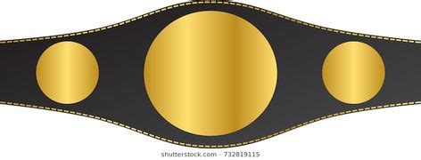 Pattern belt world champion martial arts vector isolated | Martial arts ...