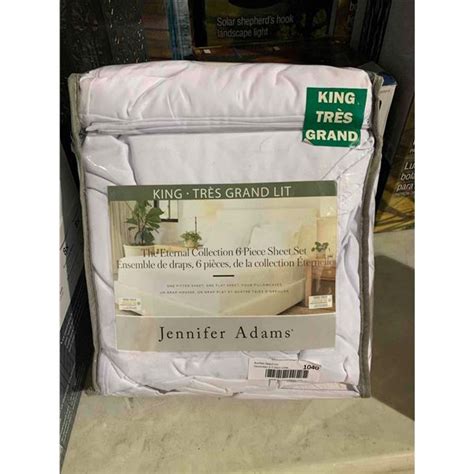 Jennifer Adams Eternal Collection 6 pc Sheet Set King Size