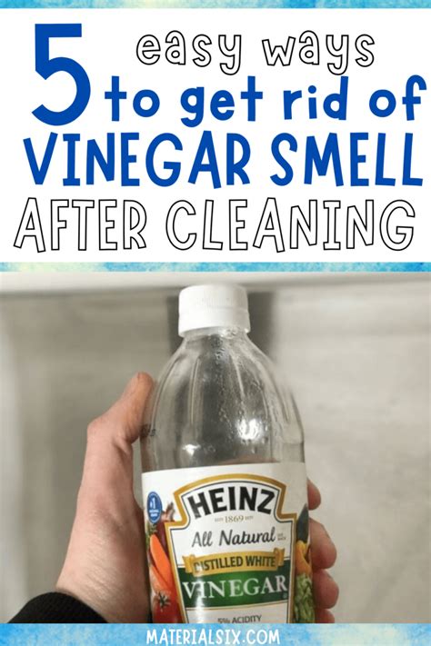 5 Easy Ways to Get Rid of Vinegar Smell After Cleaning - MaterialSix