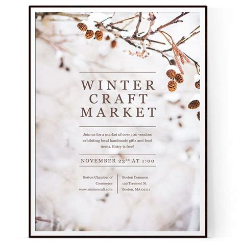 Explore Our Image of Craft Show Flyer Template | Holiday flyer template ...