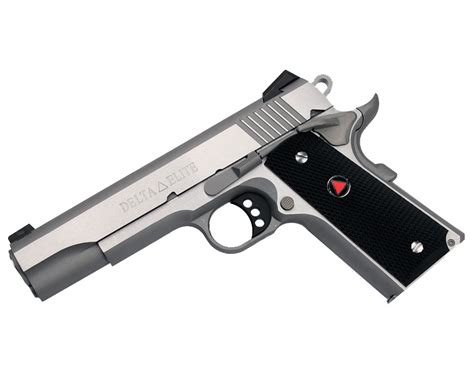 Colt Delta Elite, 10mm, Stainless 1911 Pistol - Top Gun Supply